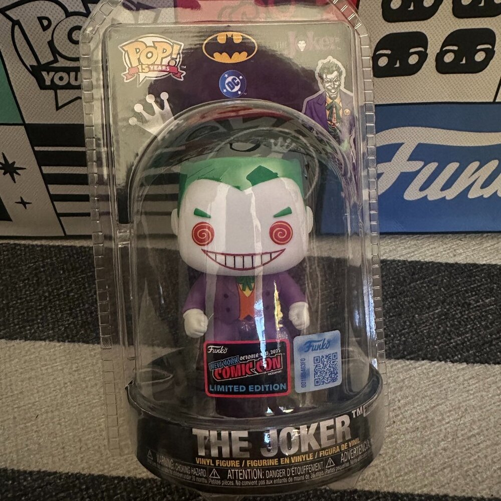 🃏 Funko Pop! The Joker – NYCC 2025 Limited Edition – 15 Years of Pop! Exclusive